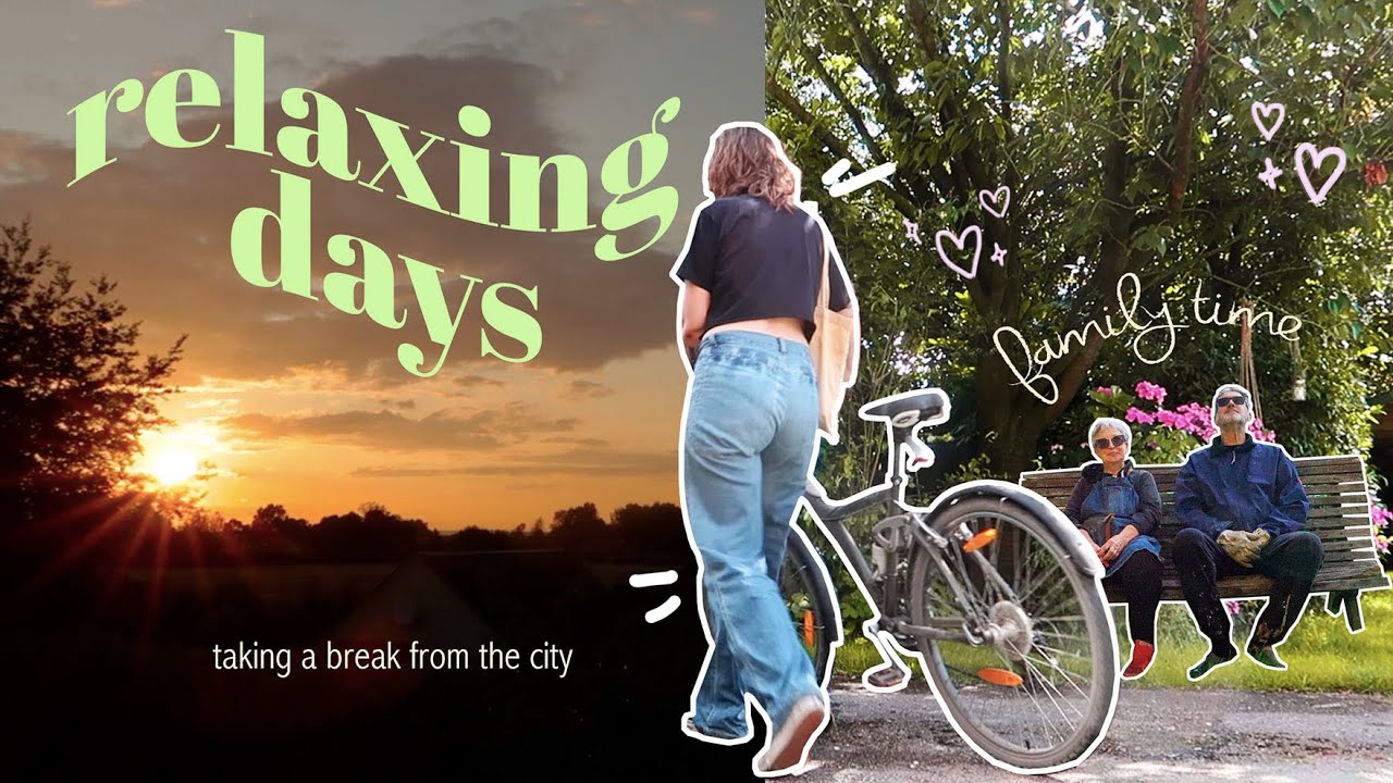 relaxing days far away from the city | haul vintage, promenade & family time