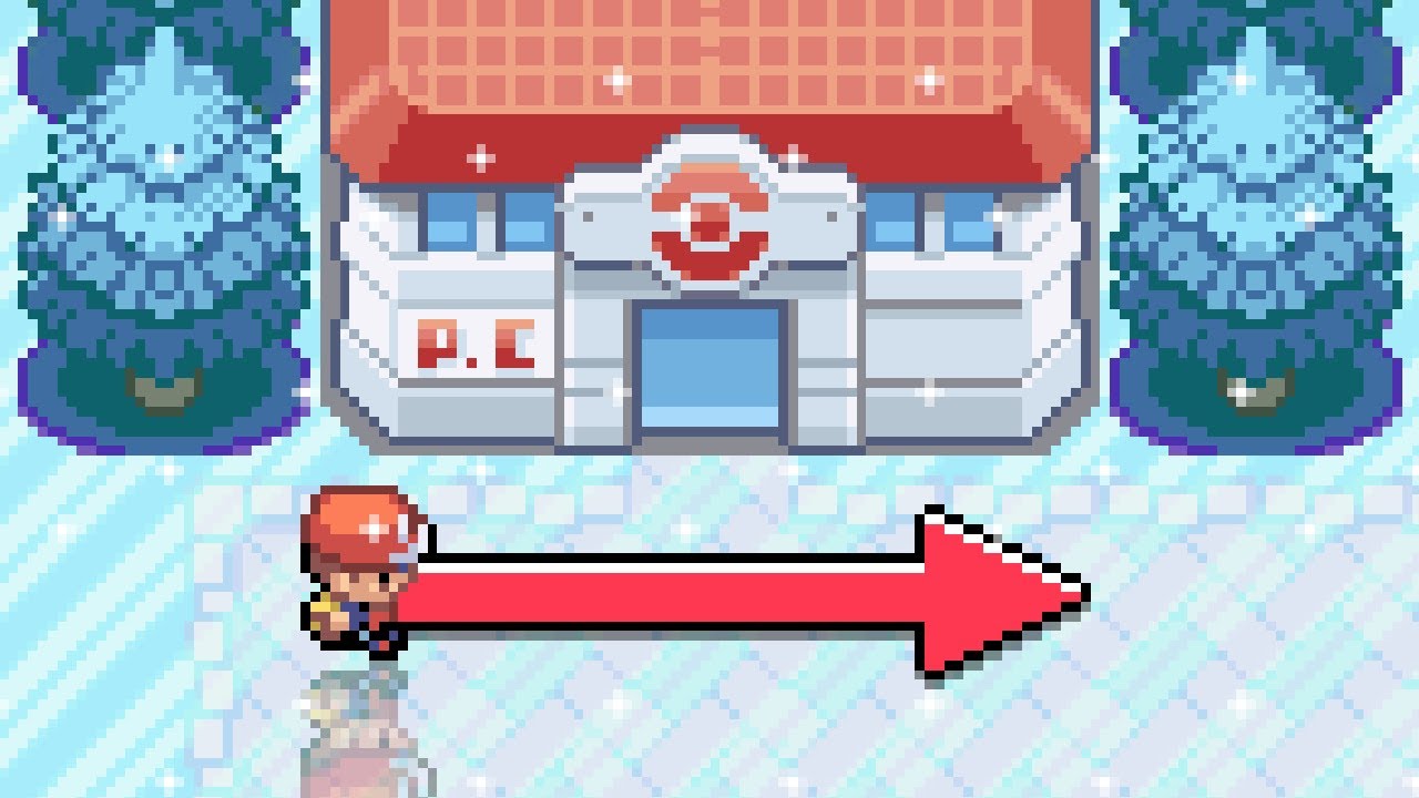 Pokemon FireRed, но вся игра — это ЛЕДЯНАЯ ГОЛОВОЛОМКА