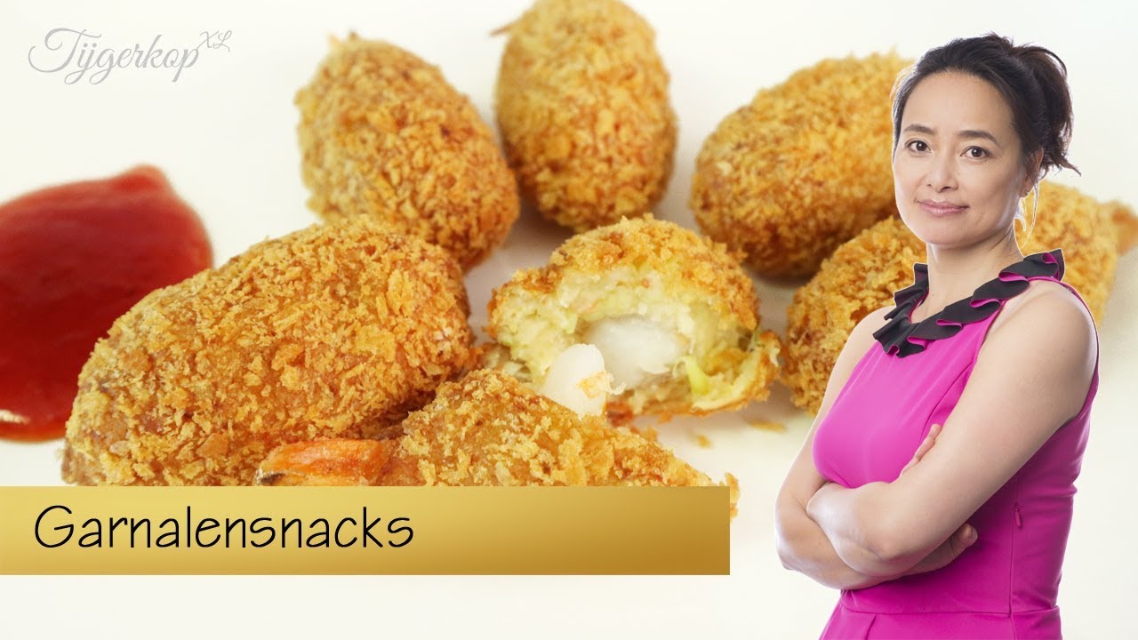 Mingfang maakt Garnalensnacks