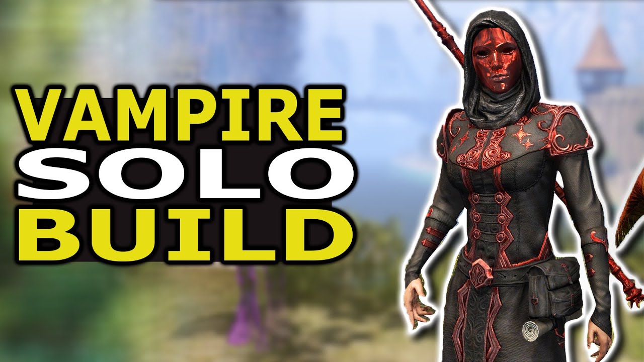 Elder Scrolls Online: одиночная/групповая сборка вампира для PvE | Сборки ESO
