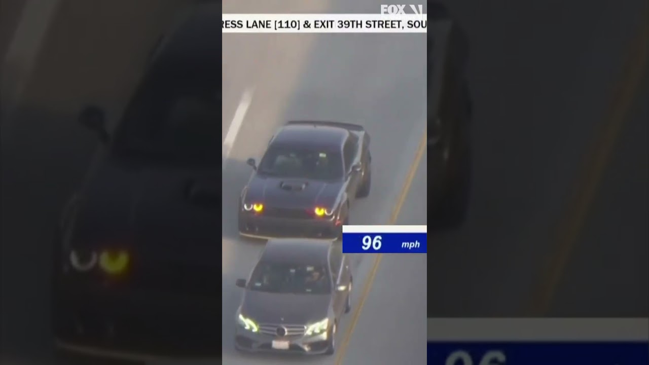 Police chase suspect clocked at going over 100 mph