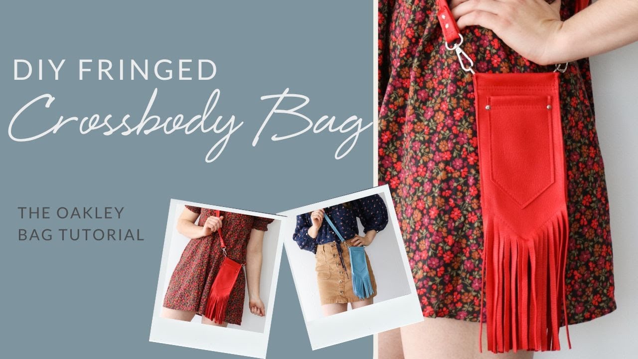 Fringed Crossbody Bag Using the Oakley Pattern!