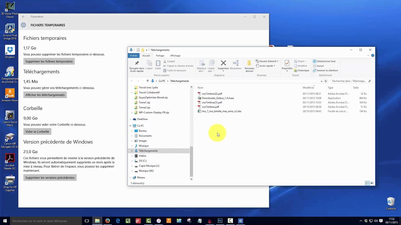 Comment supprimer les fichiers temporaires sous Windows 10