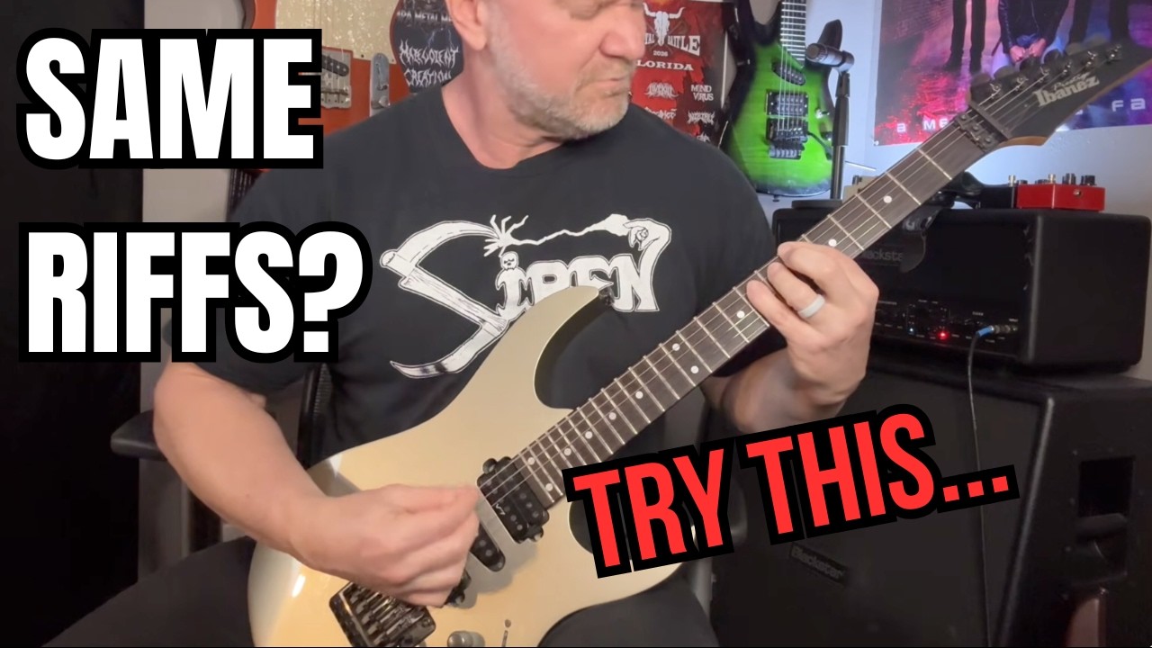 If Your Metal Riffs Always Sound the Same, Try This