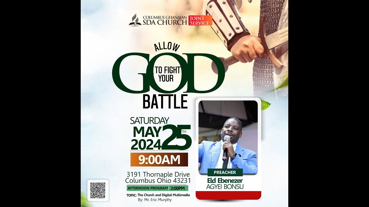 HAPPY SABBATH, DIVINE SERVICE  5/25/24