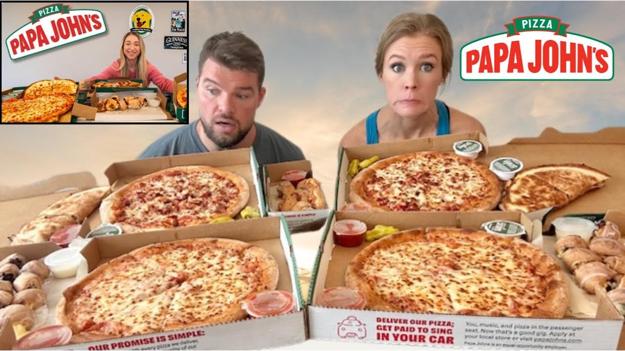 We Took on KatinaEatsKilos’ Papa John’s 6,217 Calorie Challenge!
