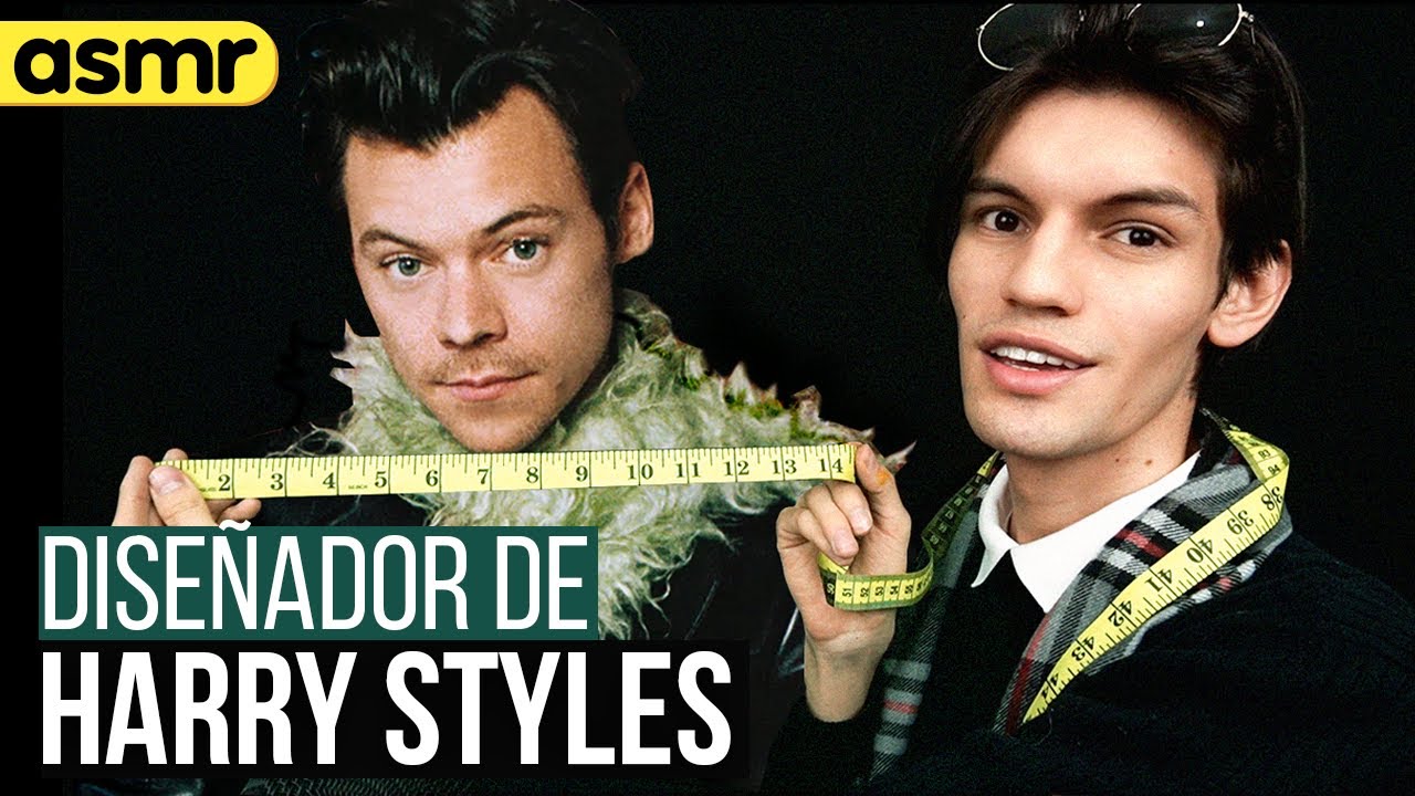 ASMR DESIGNER CLOTHES (diseñador) de HARRY STYLES | ASMR Español