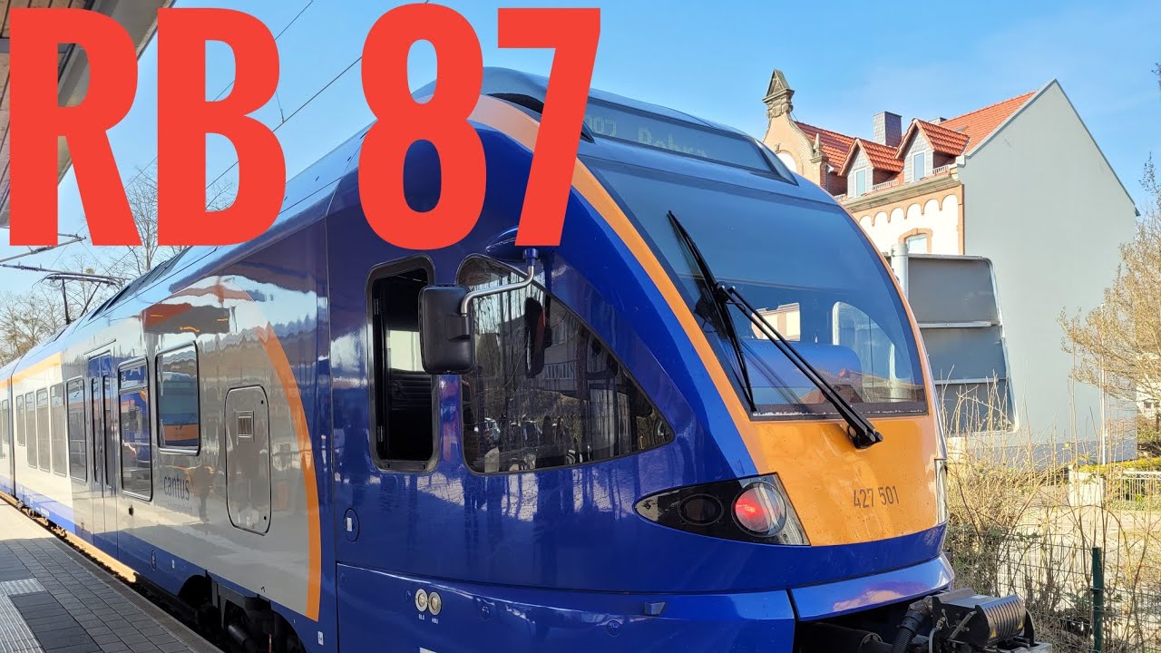 Mitfahrt Cantus Linie RB 87 von Eichenberg über Eschwege bis Bebra