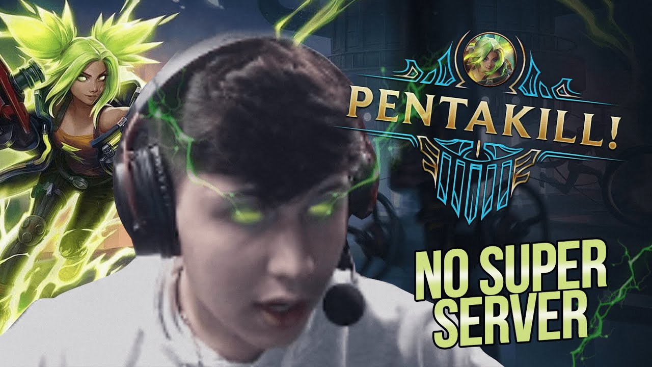 JÁ VIU PENTAKILL NO SUPERSERVER?? - Gamplay Zeri