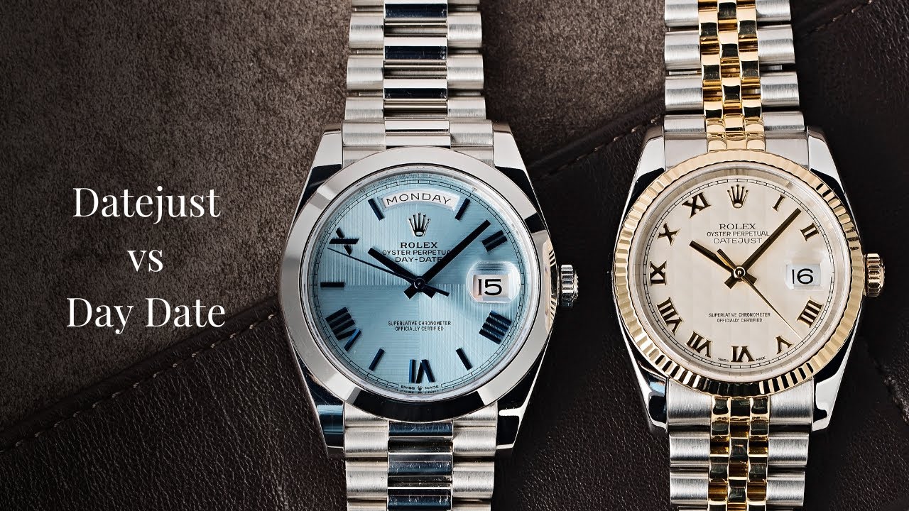 Rolex Day Date vs Datejust: The REAL Differences You Need to Know!