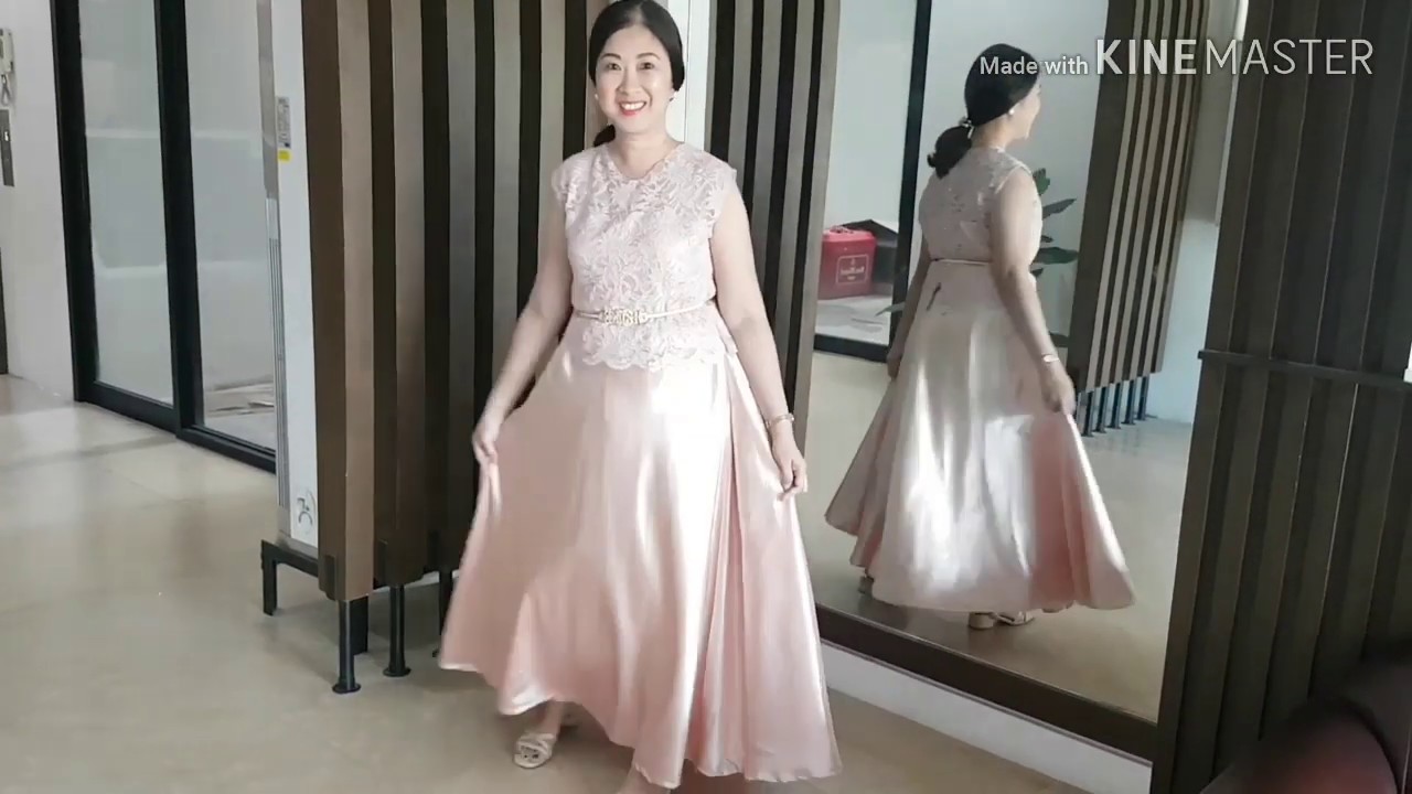Ninang Gown - My Own Version