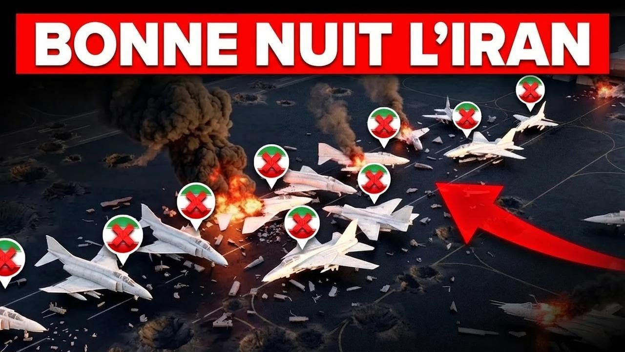 Les États-Unis frappent fort : l'armée de l'air iranienne anéantie en un instant