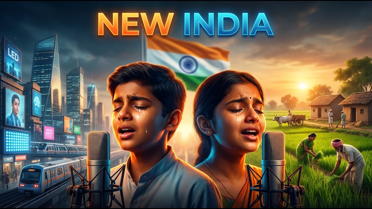 New India - inspirational song, Ai visuals