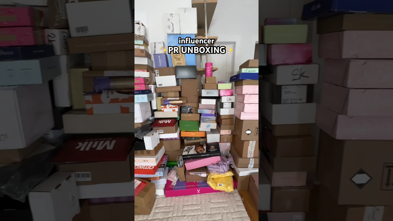 Influencer PR UNBOXING HAUL📦✨ Loving Tan! #selftanner #prhaul #unboxingvideo #influencerpr