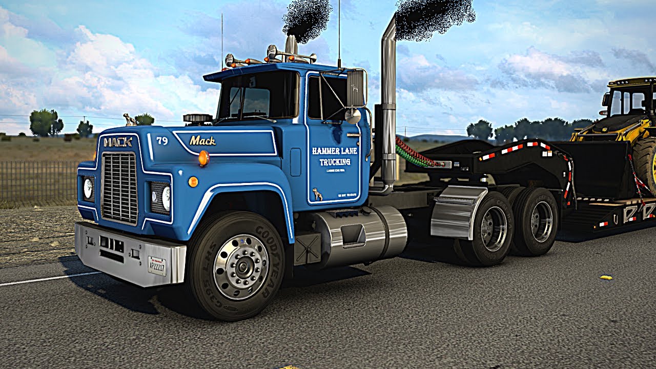 Mack R Model Heavy Hauler - (E6 Straight Pipes) - American Truck Simulator - ATS 4K - Kriechbaum