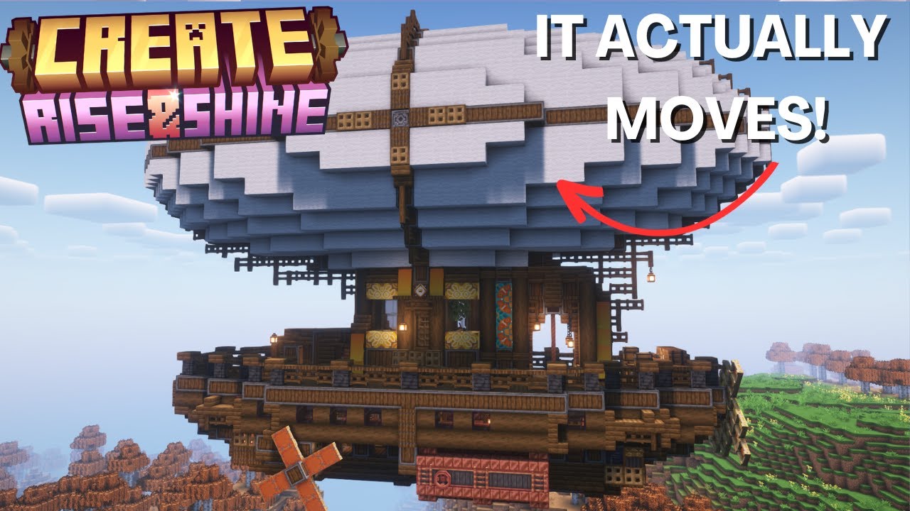 I Made an Airship That ACTUALLY FLIES! - Create Aeronautics Prep
