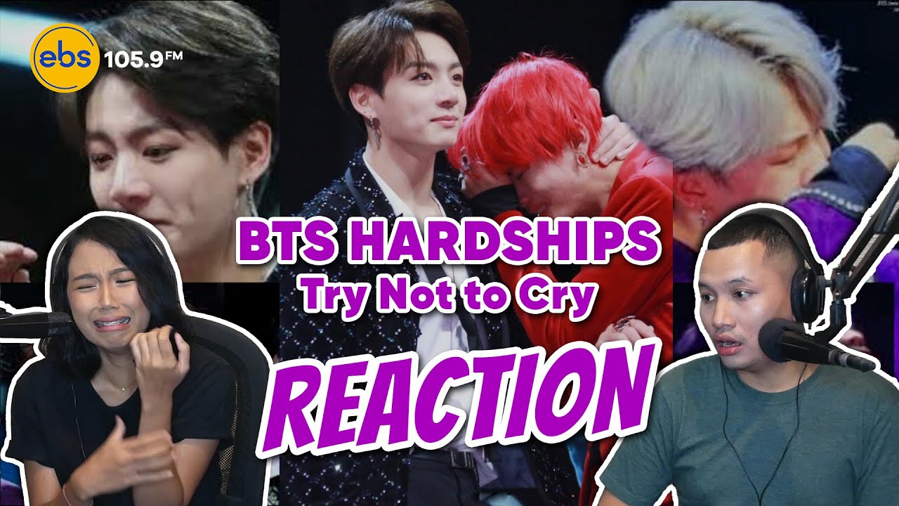 BTS Hardships REACTION by Indonesian Radio Announcer