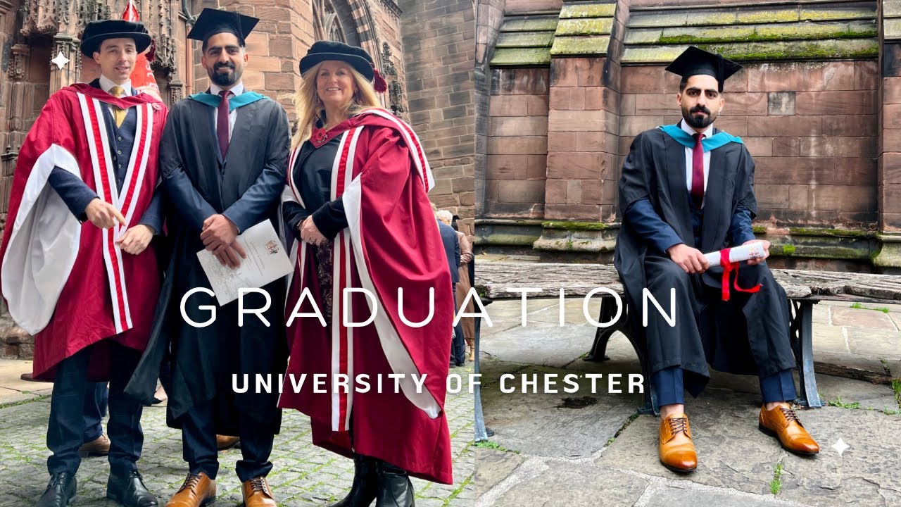 My Graduation Ceremony | University of Chester | England | United Kingdom | Kaleem Khan vlogs