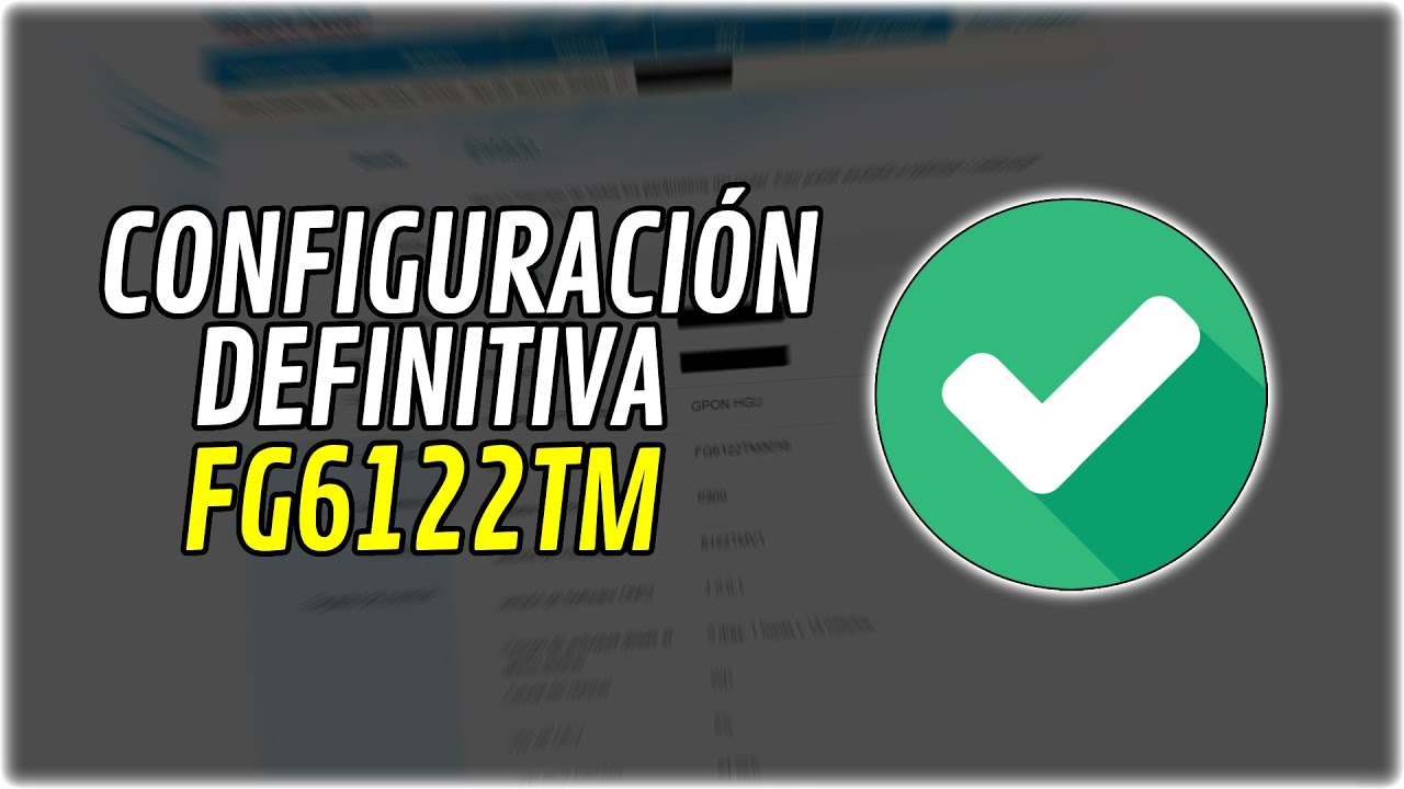La CONFIGURACIÓN DEFINITIVA para tu módem TELMEX | Sercomm FG6122TM | TUTORIAL COMPLETO
