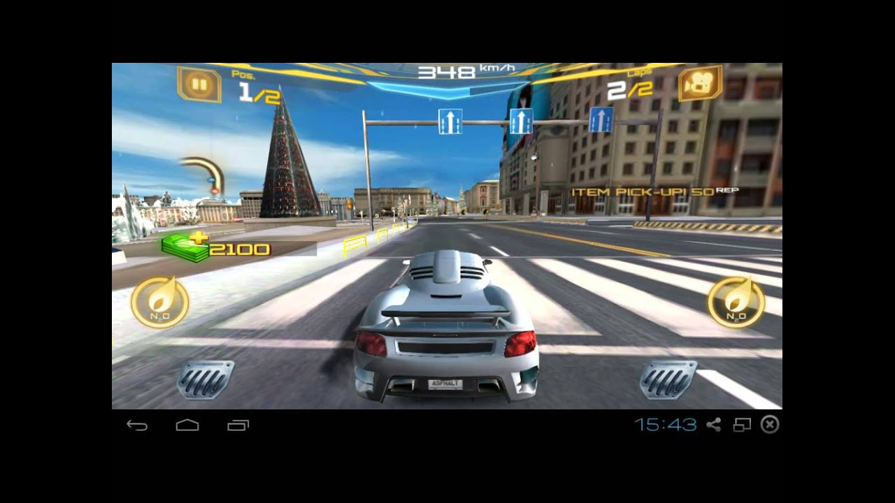 Asphalt 7 Multiplayer on BlueStacks ICS