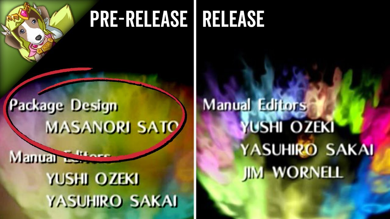 Someone Was Removed From the OoT Pre-Release Credits