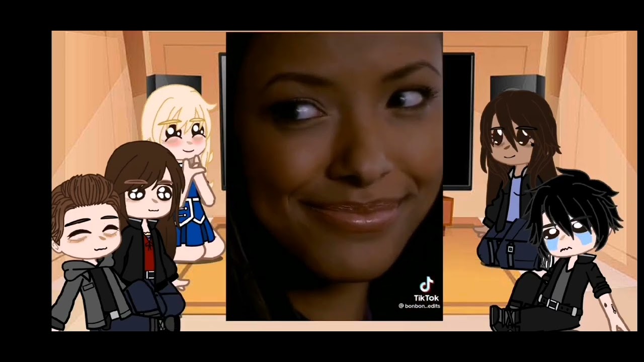 TVD past react to future Bonnie (+kai?)