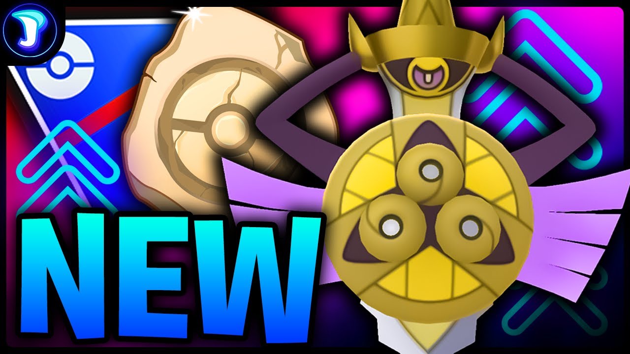 First time AVAILABLE! *NEW* AEGISLASH takes is a MONSTER in the FOSSIL CUP | GO BATTLE LEAGUE
