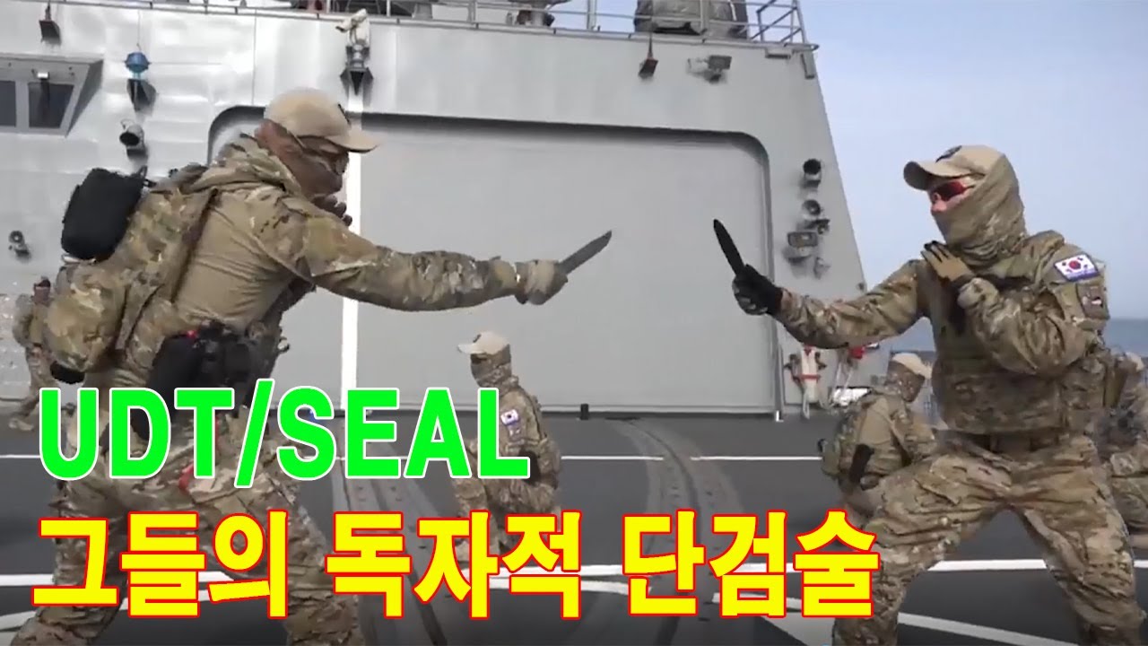 단검술 UDT/SEAL 그들의 독자적 단검술 ROK Ministry