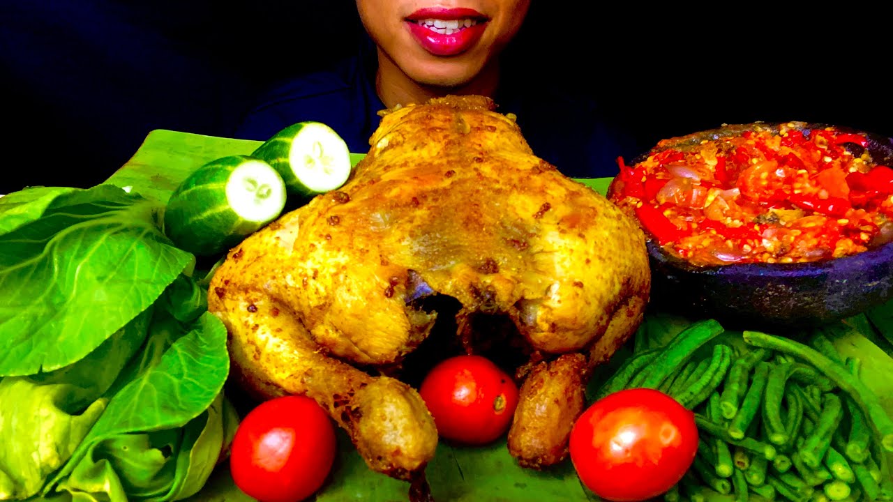 WHOLE CHICKEN 2,5 KG⁉️ MUKBANG ASMR