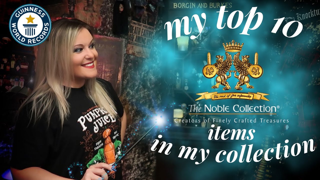 MY TOP 10 HARRY POTTER NOBLE COLLECTION ITEMS | VICTORIA MACLEAN