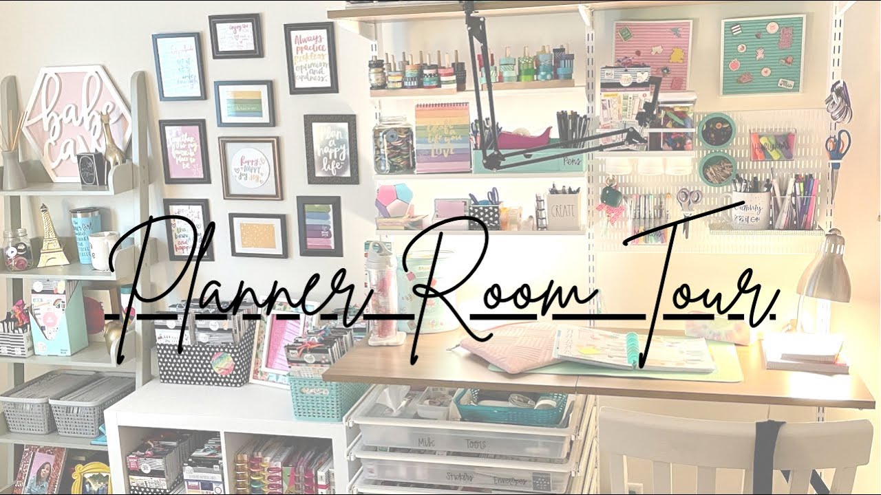 My Planner Room Tour | Craft Room Inspiration