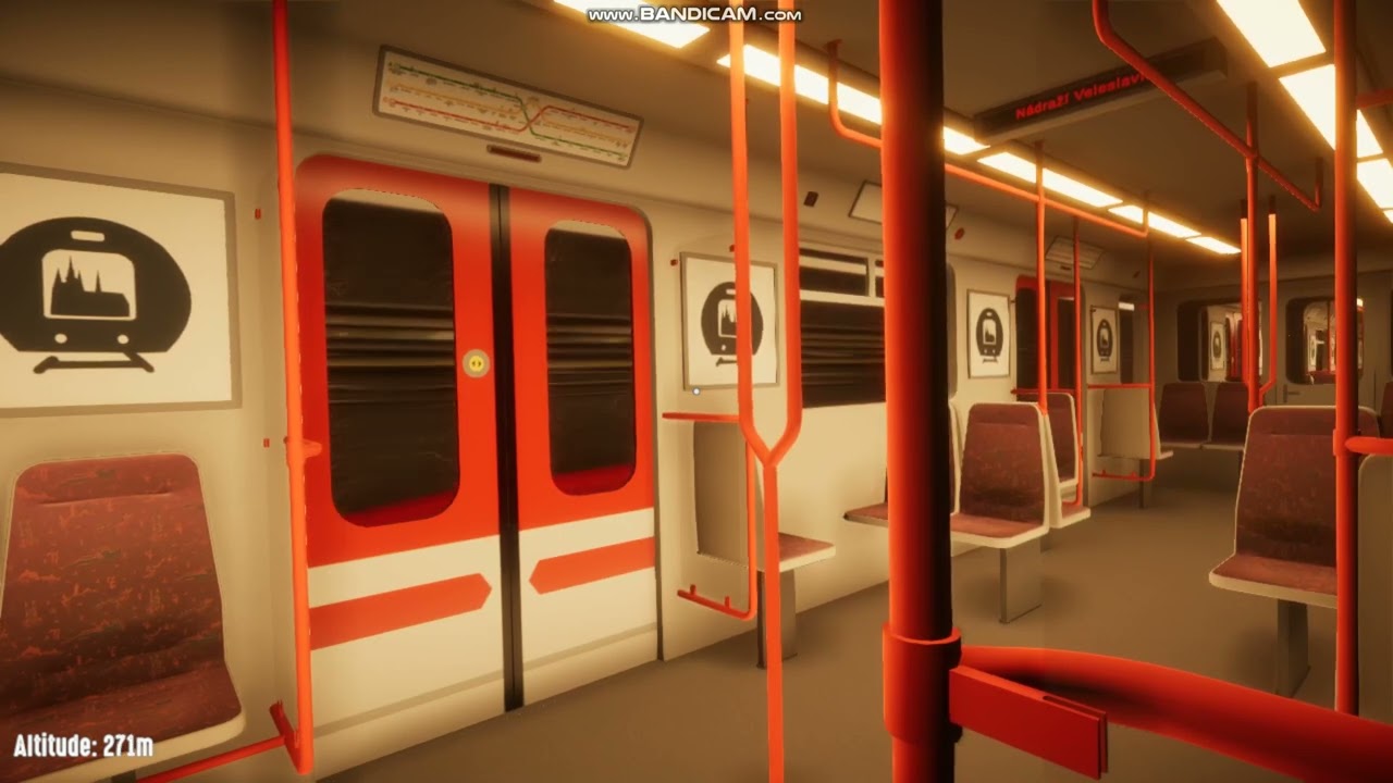 PRAGUE METRO SIMULATOR | Linka A | Dejvicka - Nemocnice Motol | 81-71M