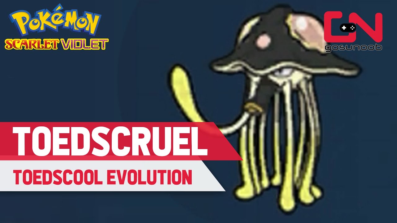 How to Get Toedscruel in Pokemon Scarlet and Violet - Toedscruel Location