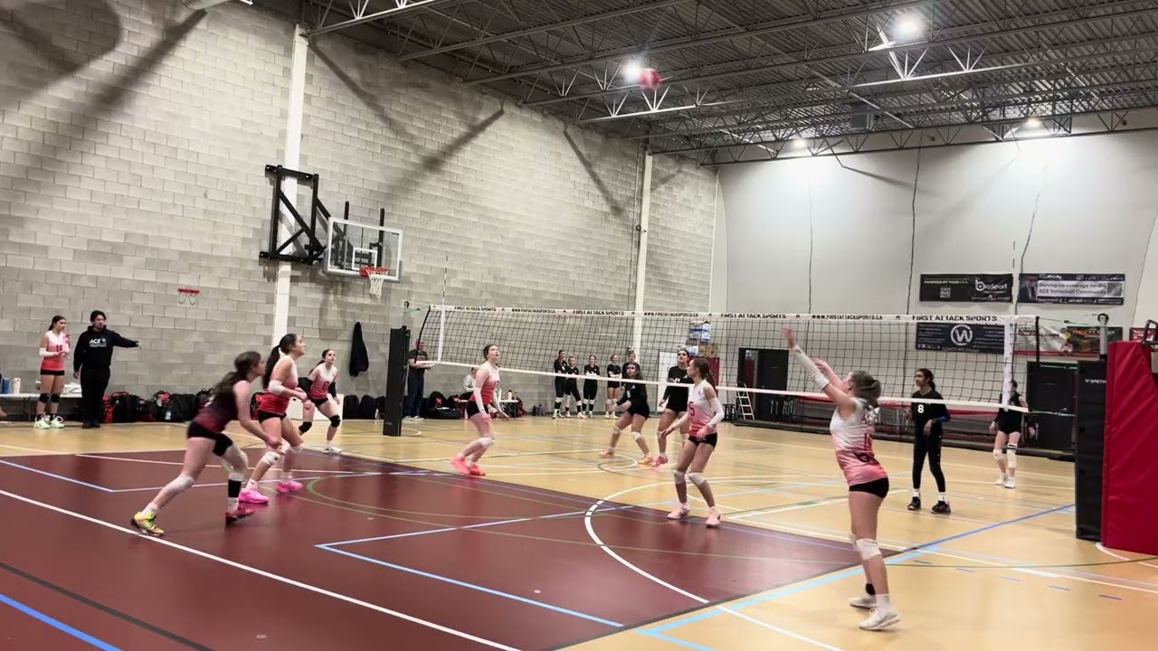Exhibition game against Ace Pink Set 2