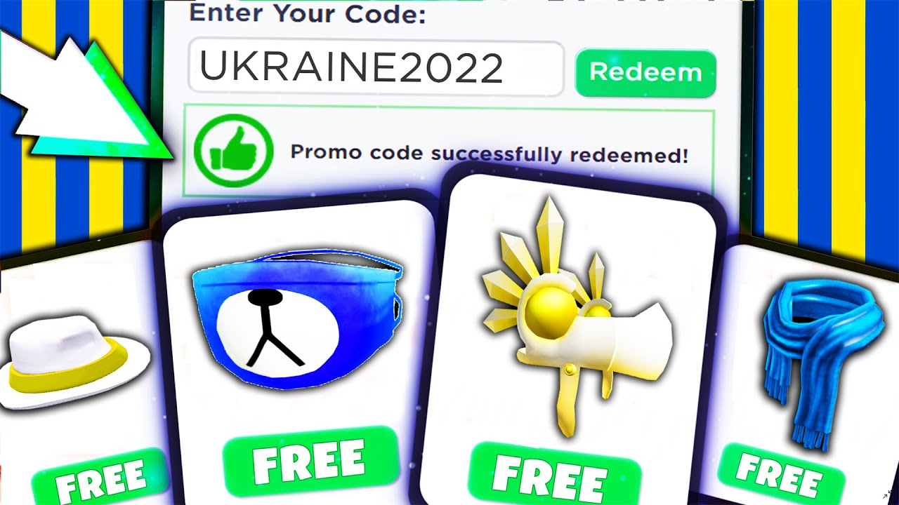 +5 *NEW* Roblox Promo codes 2022 All Free ROBUX Items in March + EVENT | All Free Items on Roblox