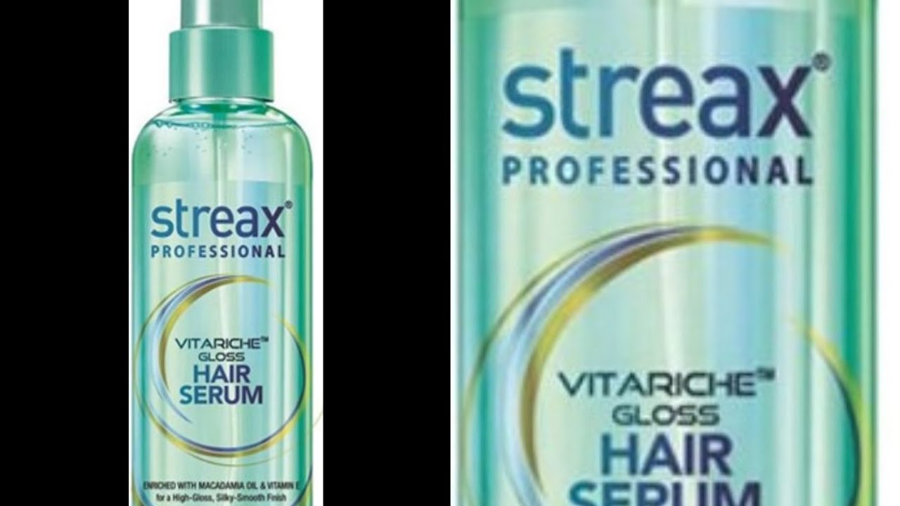 STREAX VITARICHE GLOSS HAIR SERUM REVIEW IN TAMIL