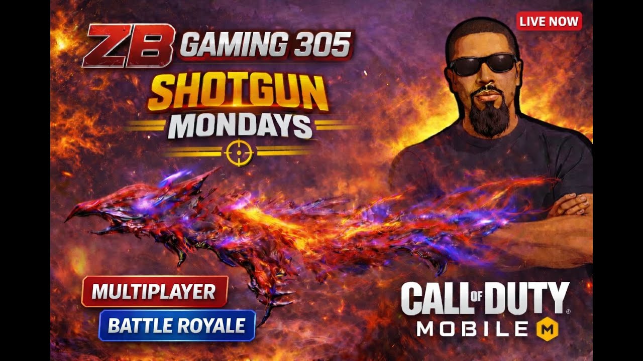 🔴 LIVE -SHOTGUN MONDAYS ON CODMOBILE ROAD TO 1K SUBSCRIBERS BEFOR 2027 2/9/26