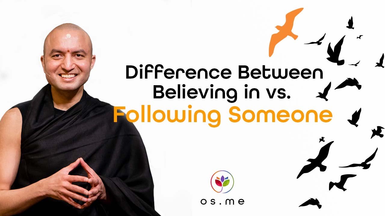 Difference Between Believing in vs. Following Someone - Om Swami [English]