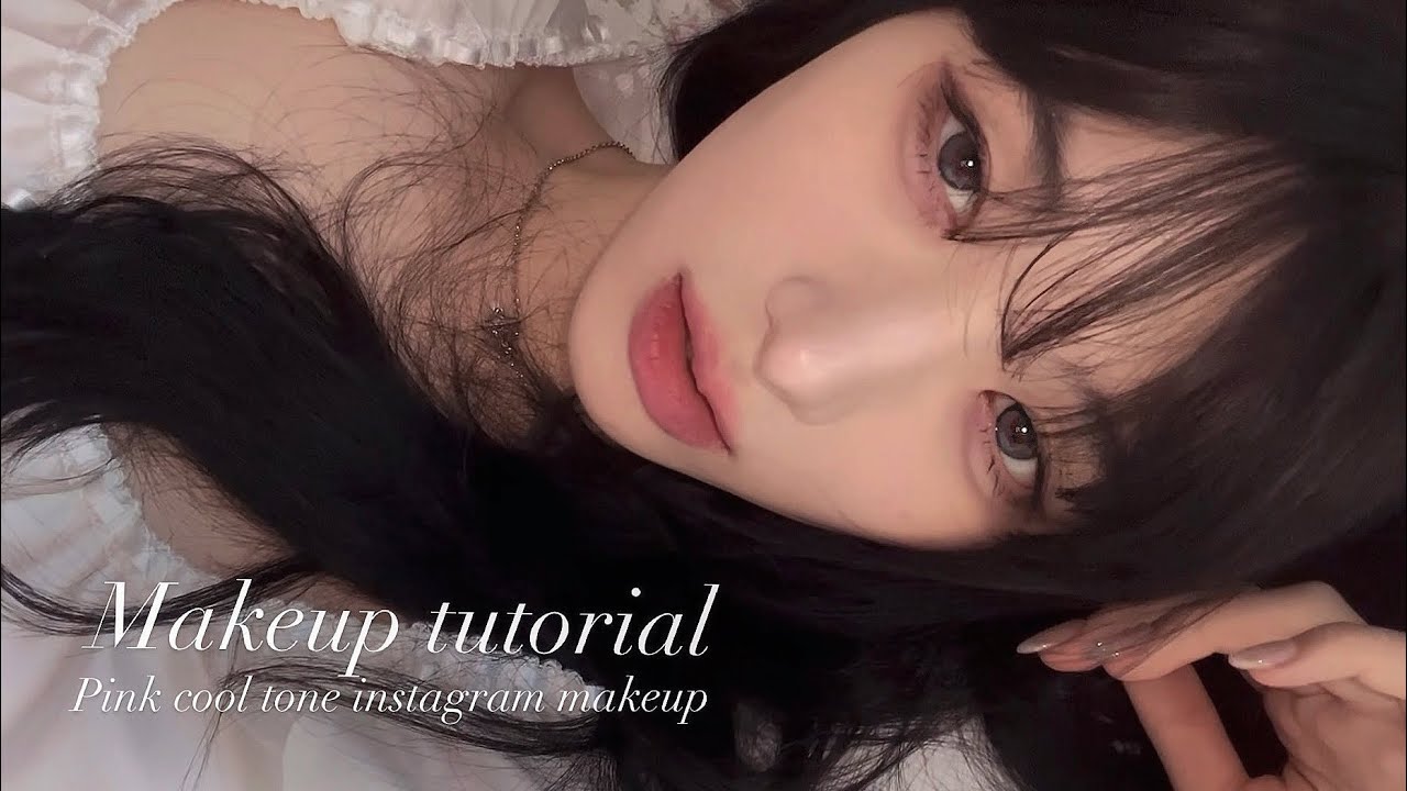 𓂃 ࣪˖ ִֶָ𐀔 핑크 쿨톤 인스타그램 메이크업 GRWM | 우유 한 방울 여쿨 촉촉 립 🥛