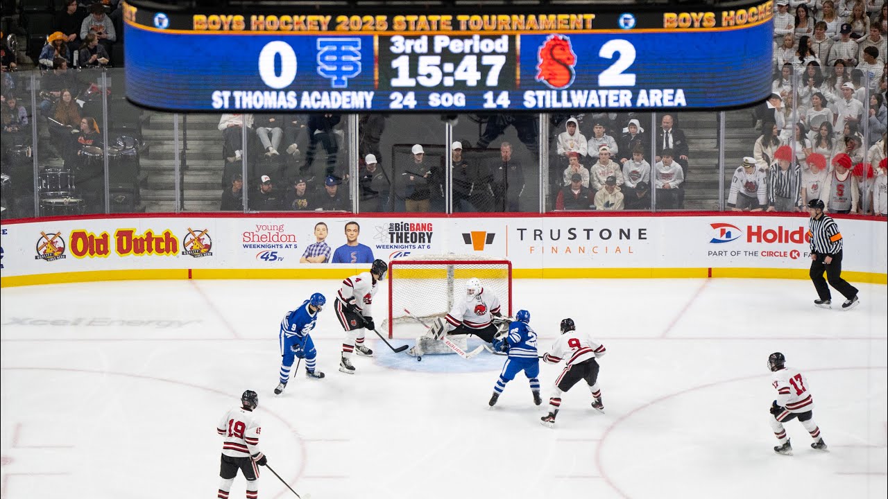 Stillwater vs STA Boys High school Hockey State Semi-Finals 2025