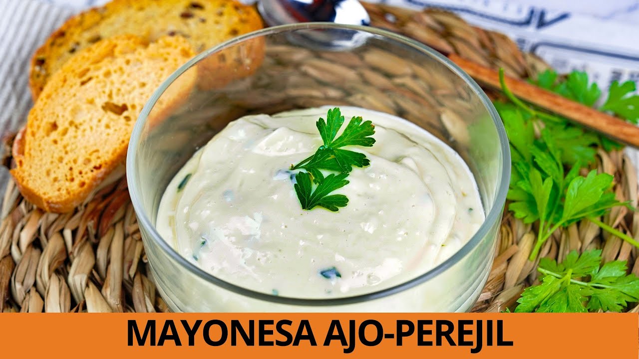 Mayonesa de ajo-perejil