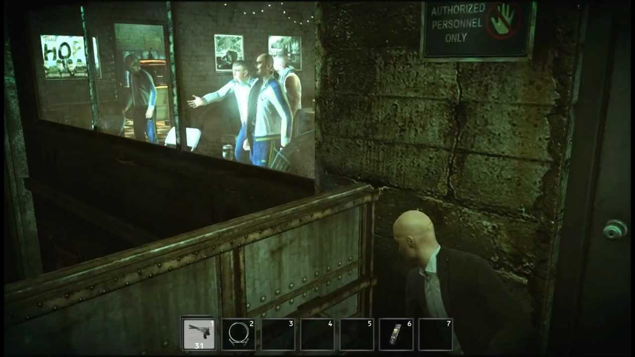Hitman Absolution mission13(Fight Night)-Purist/Shadow/Evidence/No ko/Suit only