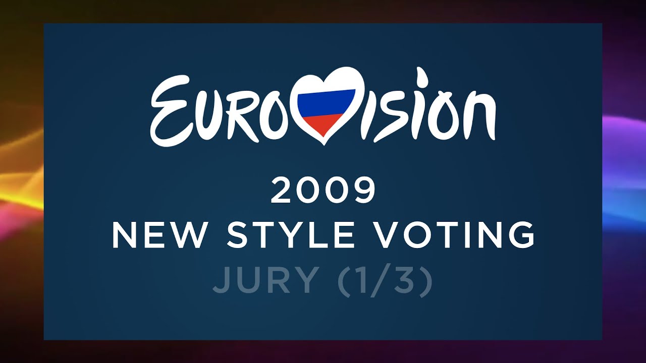 EUROVISION 2009 // VOTING - NEW SYSTEM (JURY 1/3)