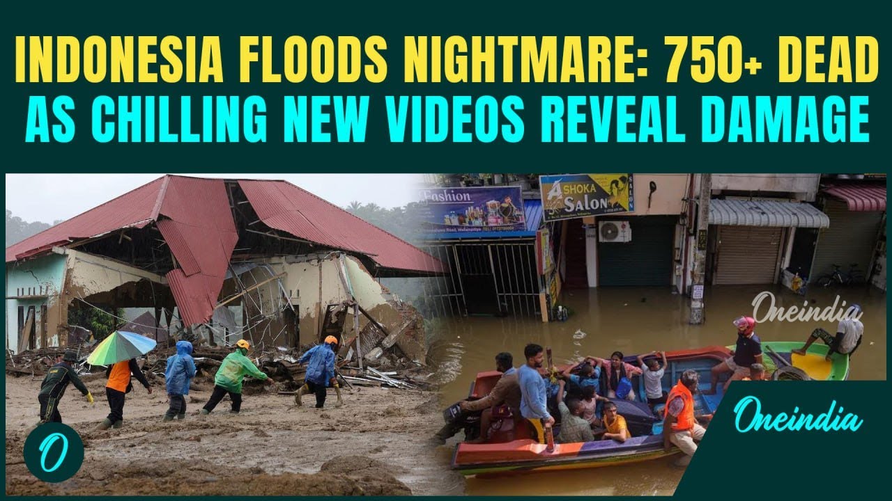 Indonesia Floods UNSEEN VIDEOS: How 750+ Killed in Sumatra? Scary RAW Footage Reveals Devastation