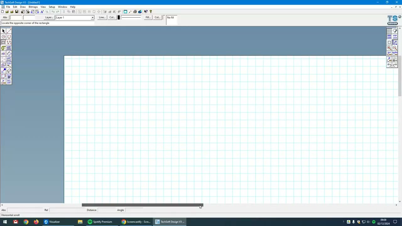 Create a ruler using Techsoft Design V3 - A