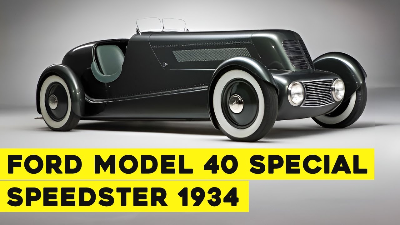 The Only 1934 Ford Model 40 Special Speedster in the World | One-of-a-Kind $2M Hot Rod