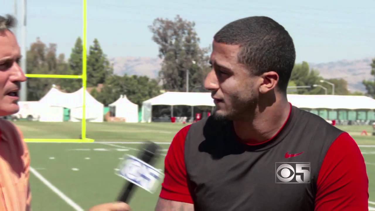 KPIX Colin Kaepernick on Gameday 8/7/11