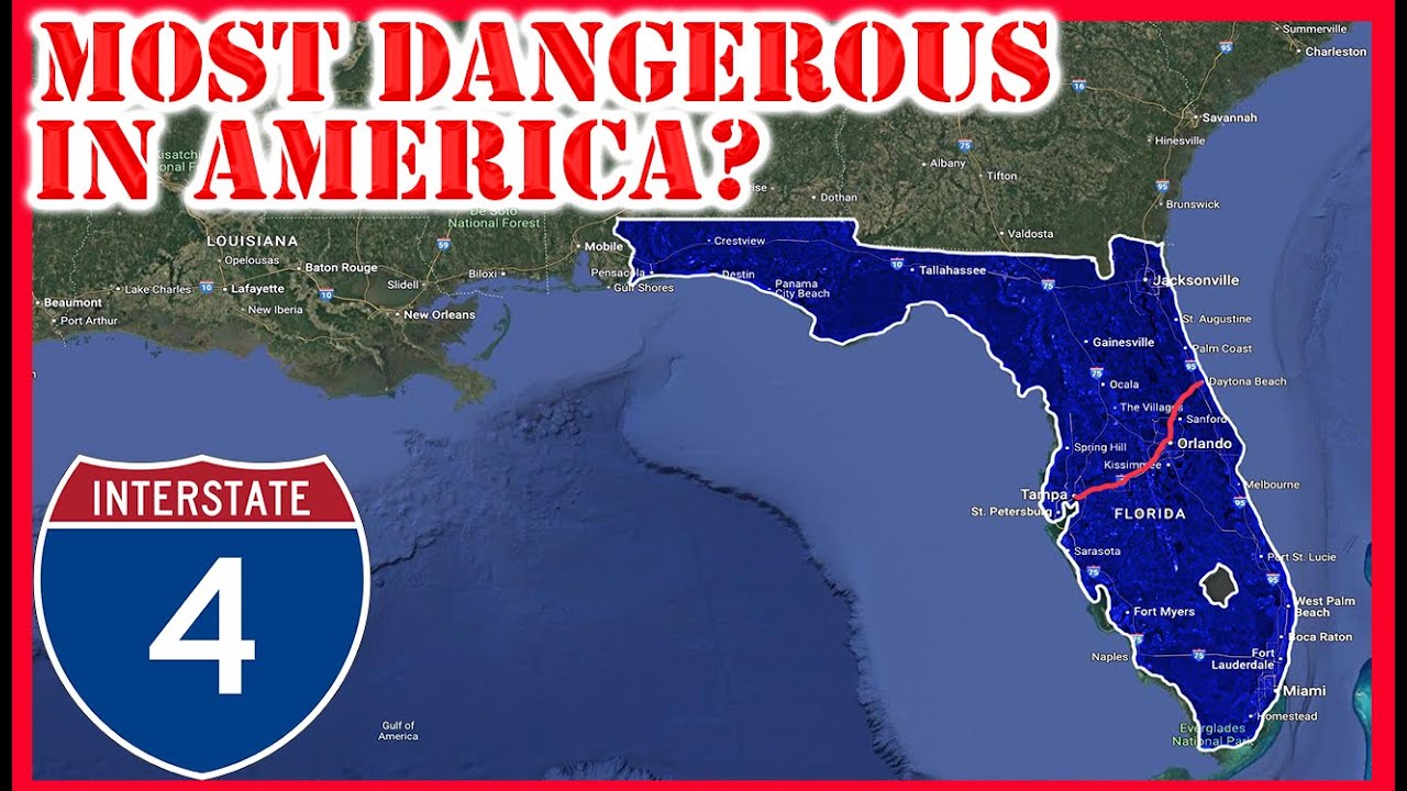 Why Interstate 4 is the MOST DANGEROUS Highway in America | What It's Like to Drive