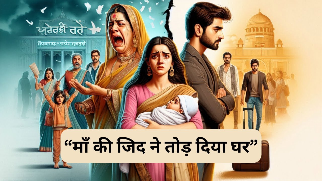 👉 मजबूर बेटा | Heart Touching Emotional Hindi Story | Saas Bahu Kahani | Family Drama Story