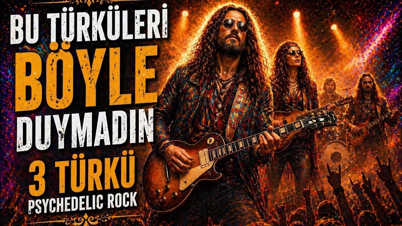 Dur Leyla • Gel Gör Beni • Allı Turnam | Anadolu Psikedelik Rock (Erkek EP)